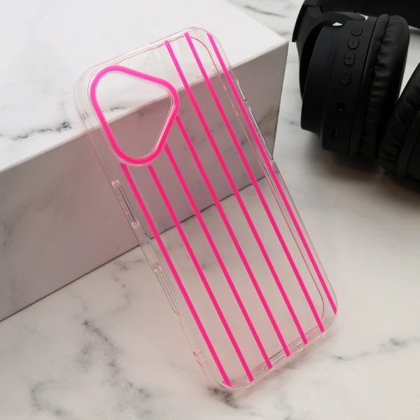 Futrola party za iphone 16 (6.1) pink