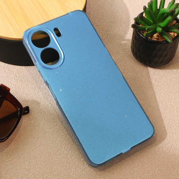 Torbica Sparkle Dust za Xiaomi Redmi 13C plava