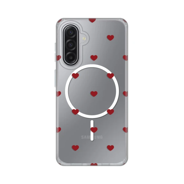 Torbica Print Magsafe za Samsung A175F Galaxy A17 Red Hearts