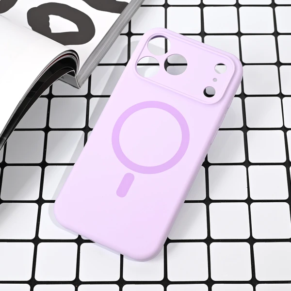 Torbica Magsafe Pure color za iPhone 17 Pro Max 6.9 lila