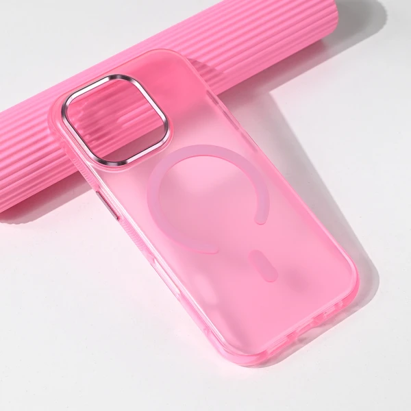 Torbica Magsafe Glow za iPhone 16 Pro 6.3 roze