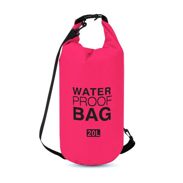 Vodootporna torba dry bag 20l pink