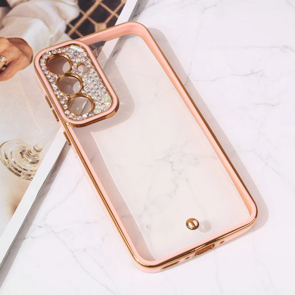 Torbica Cirkon Camera za Samsung A356B Galaxy A35 5G roze