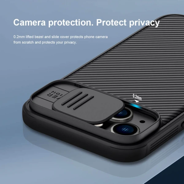Torbica Nillkin CamShield Pro za iPhone 14 Plus 6.7 crna