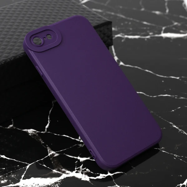 Torbica Teracell Giulietta za iPhone 7/8/SE 2020/2022 mat tamno ljubicasta