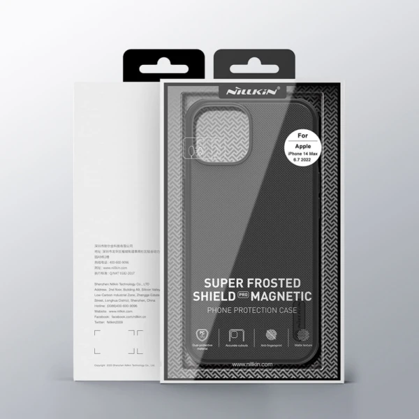 Torbica Nillkin Scrub Pro Magnetic za iPhone 14 Plus 6.7 crna