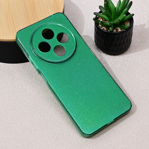 Torbica Sparkle Dust za Xiaomi Redmi 14C/Redmi A4 zelena