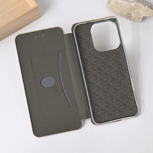 Torbica Teracell Flip Cover za Honor 400 Lite zlatna