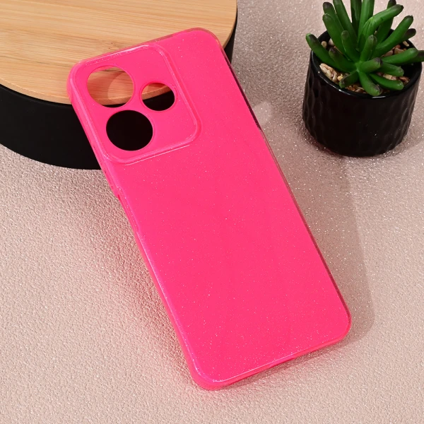 Torbica Sparkle Dust za Xiaomi Redmi 13 4G pink