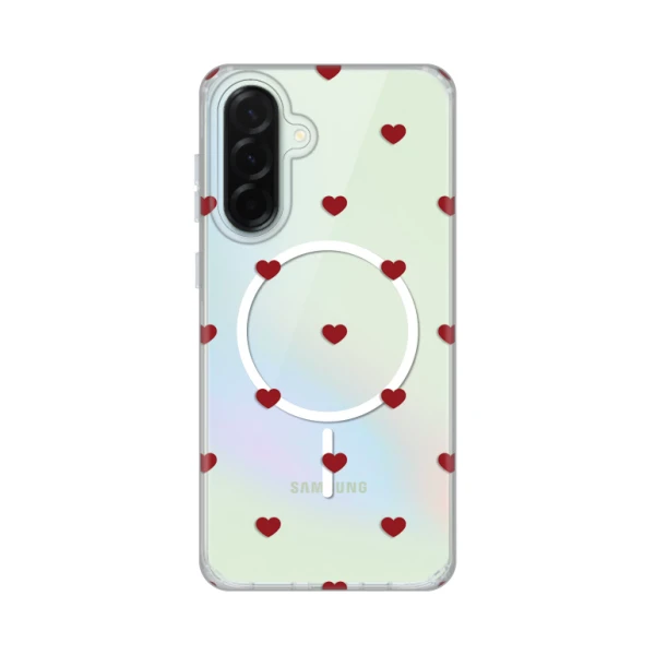 Torbica Print Magsafe za Samsung A366B Galaxy A36 Red Hearts