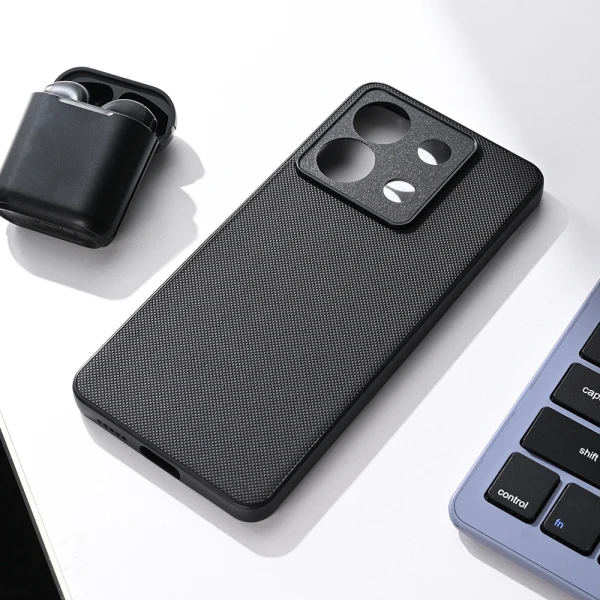 Torbica Teracell Scrub za Xiaomi Redmi Note 13 Pro 5G (EU) crna