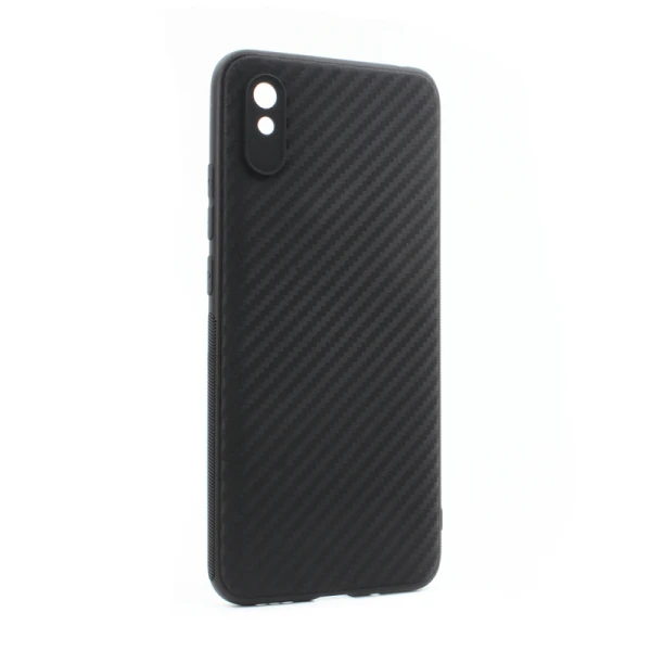 Torbica Carbon fiber za Xiaomi Redmi 9A crna