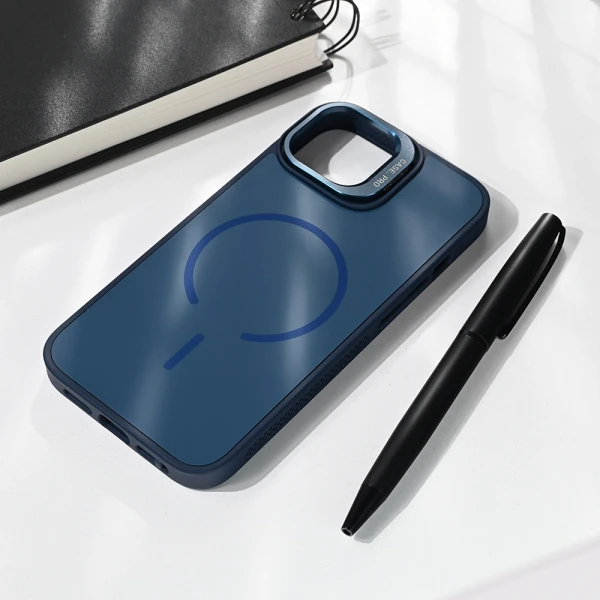 Torbica Magsafe Matte Shield za iPhone 13/14 6.1 plava