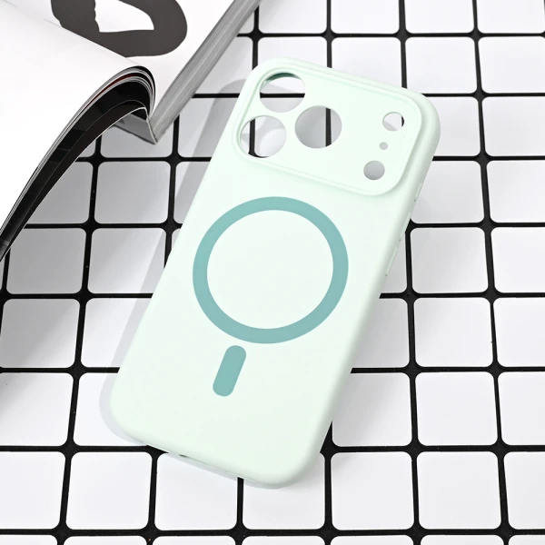 Torbica Magsafe Pure color za iPhone 17 Pro 6.3 mint