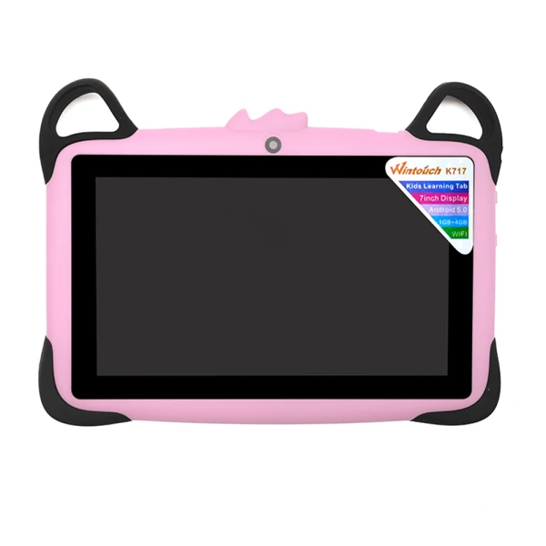 Wintouch tablet za decu k717 7 inca crni / futrola pink
