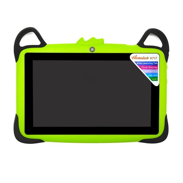 Wintouch tablet za decu k717 7 inca crni / futrola zelena