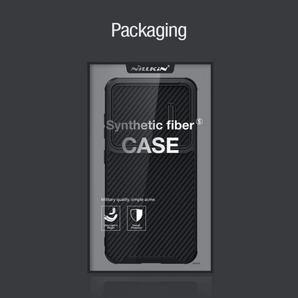Torbica Nillkin Synthetic Fiber za Samsung S916B Galaxy S23 Plus crna