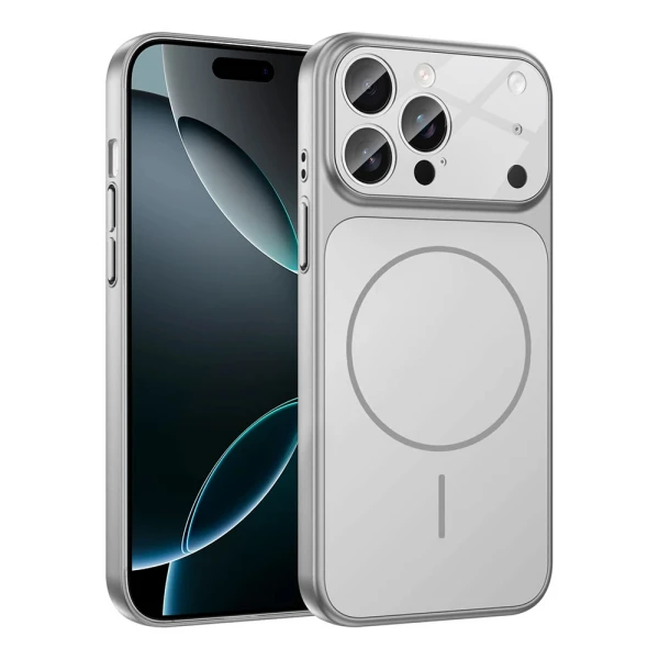 Torbica Magsafe LookLike za iPhone 14 Pro 6.1 srebrna