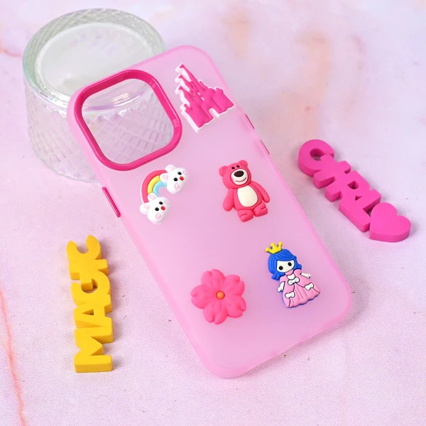 Torbica Cute za iPhone 13 Pro 6.1 pink