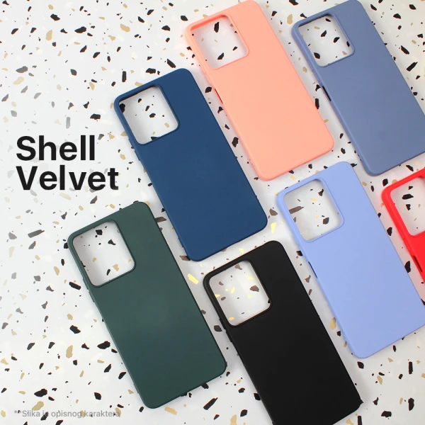 Torbica Shell Velvet za Honor X7b siva