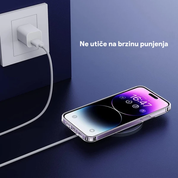 Torbica Magsafe za iPhone 14 Pro 6.1 transparent (IC)