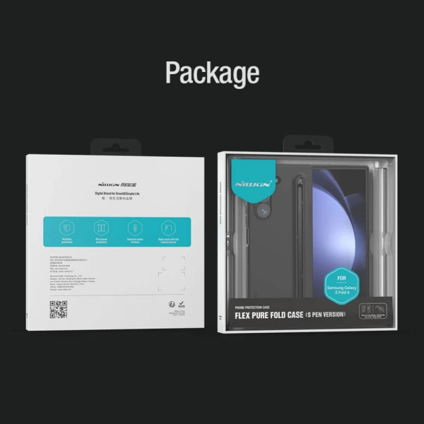 Torbica Nillkin Flex Pure Fold za Samsung F956B Galaxy Z Fold 6 (S Pen) crna
