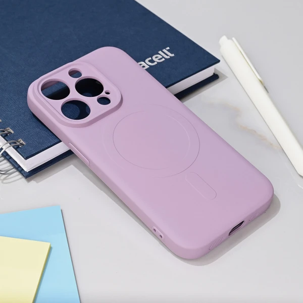 Torbica Teracell Giulietta Magsafe za iPhone 15 Pro 6.1 ljubicasta