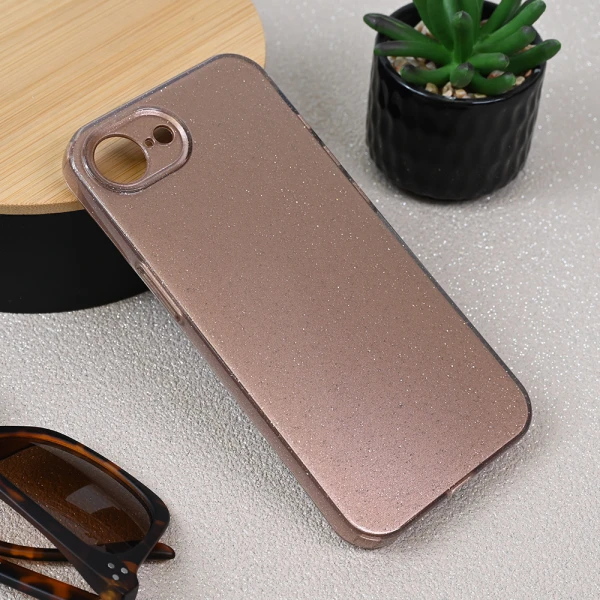Torbica Sparkle Dust za iPhone 16e/17e 6.1 roze zlatna
