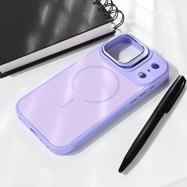Torbica Magsafe Matte Shield za iPhone 17 Pro Max 6.9 ljubicasta