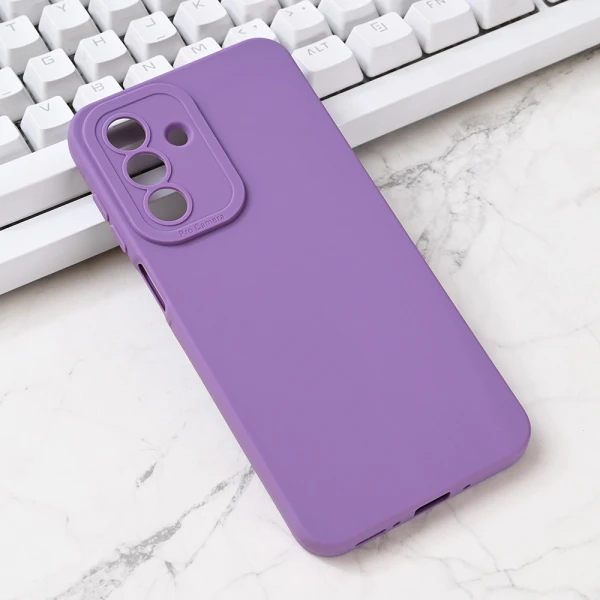 Torbica Silikon Pro Camera za Samsung A266B Galaxy A26 5G ljubicasta