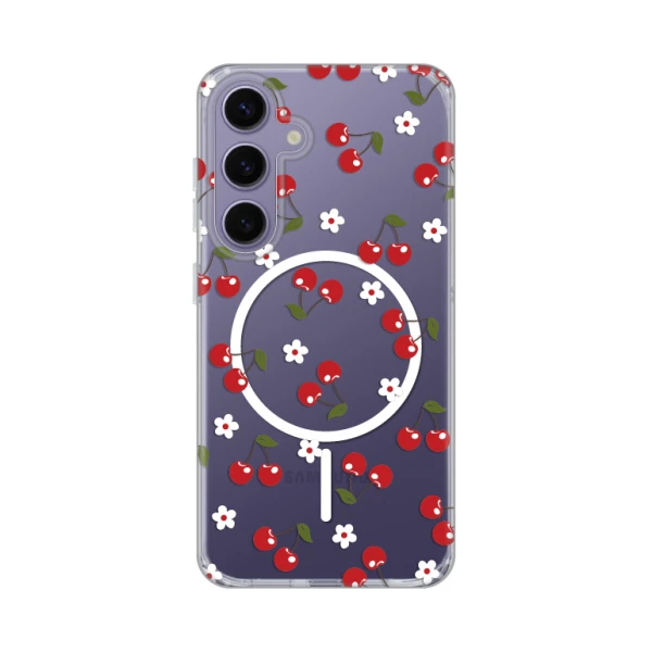 Torbica Print Magsafe za Samsung S921B Galaxy S24 Cute Cherries
