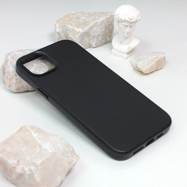 Torbica Beautiful Shine Leather iPhone 14 Plus 6.7 crna