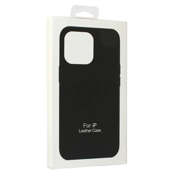 Torbica Beautiful Shine Leather iPhone 14 Plus 6.7 crna