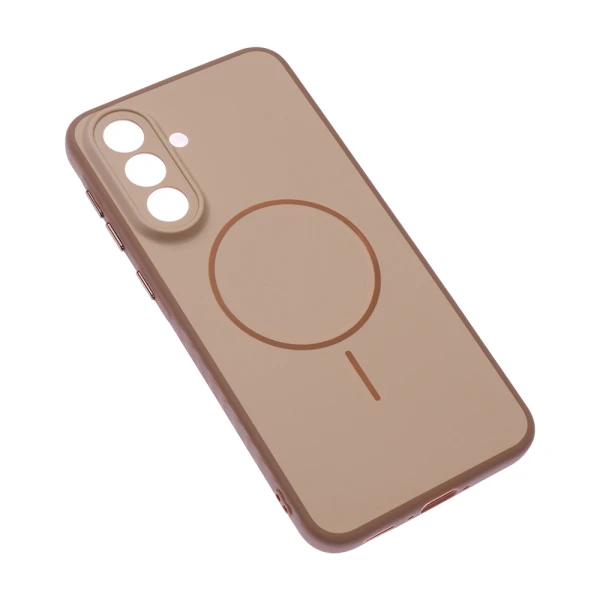 Torbica Magsafe Matte Line za Samsung A576B Galaxy A57 braon