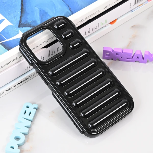Torbica Color Rib za iPhone 14 Pro 6.1 crna