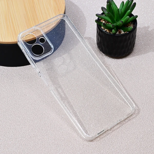 Torbica Sparkle Dust za Samsung A065F Galaxy A06 5G transparent