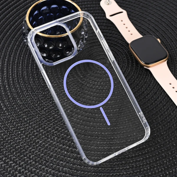 Torbica Magsafe Color Line za iPhone 15 Pro Max 6.7 ljubicasta