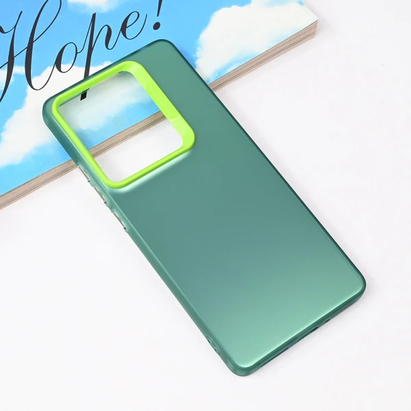 Torbica Clear za Xiaomi Redmi Note 14s zelena