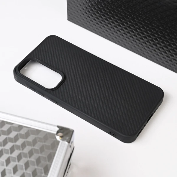 Torbica Magsafe Kevlar za Samsung A356B Galaxy A35 5G crna