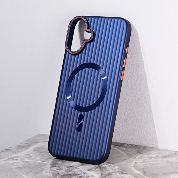 Torbica Magsafe Stripe za iPhone 16 Plus 6.7 plava