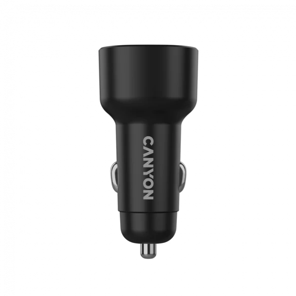 CANYON car charger OnDrive 85 PD 85W USB-A+USB-C Black ( CNE-CCABR8AC ) 