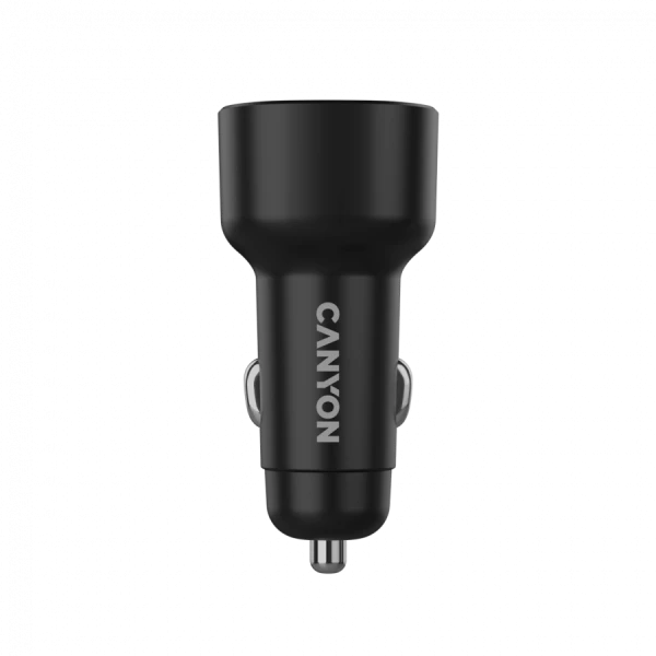 CANYON car charger OnDrive 48 PD 48W USB-A+USB-C Black ( CNE-CCABR3AC ) 
