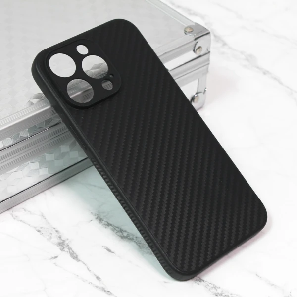 Torbica Carbon fiber za iPhone 15 Pro Max 6.7 crna