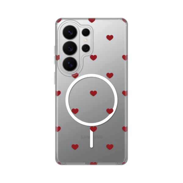 Torbica Print Magsafe za Samsung S948B Galaxy S26 Ultra Red Hearts