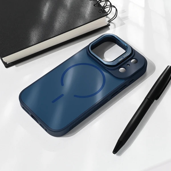 Torbica Magsafe Matte Shield za iPhone 17 Pro 6.3 plava