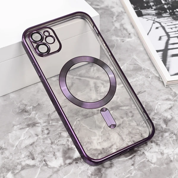 Torbica Magsafe Lux za iPhone 11 6.1 ljubicasta