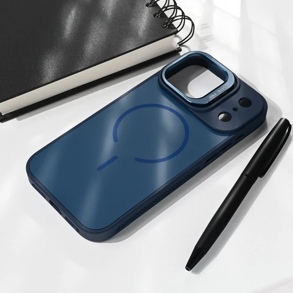 Torbica Magsafe Matte Shield za iPhone 17 Pro Max 6.9 plava