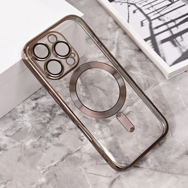 Torbica Magsafe Lux za iPhone 16 Pro 6.3 siva