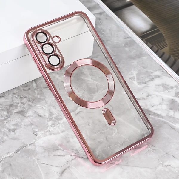 Torbica Magsafe Lux za Samsung A566B Galaxy A56 5G roze