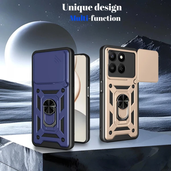 Torbica Hard Shield za Honor X7d 4G/400 Smart 5G tamno zelena